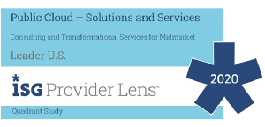 Leader In Isg Provider Lens Public Cloud Solutions And Services 2020 1