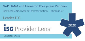 Leader Isg Provider Lens Report 2020 Sap Hana And Leonardo Ecosystem Partners Us